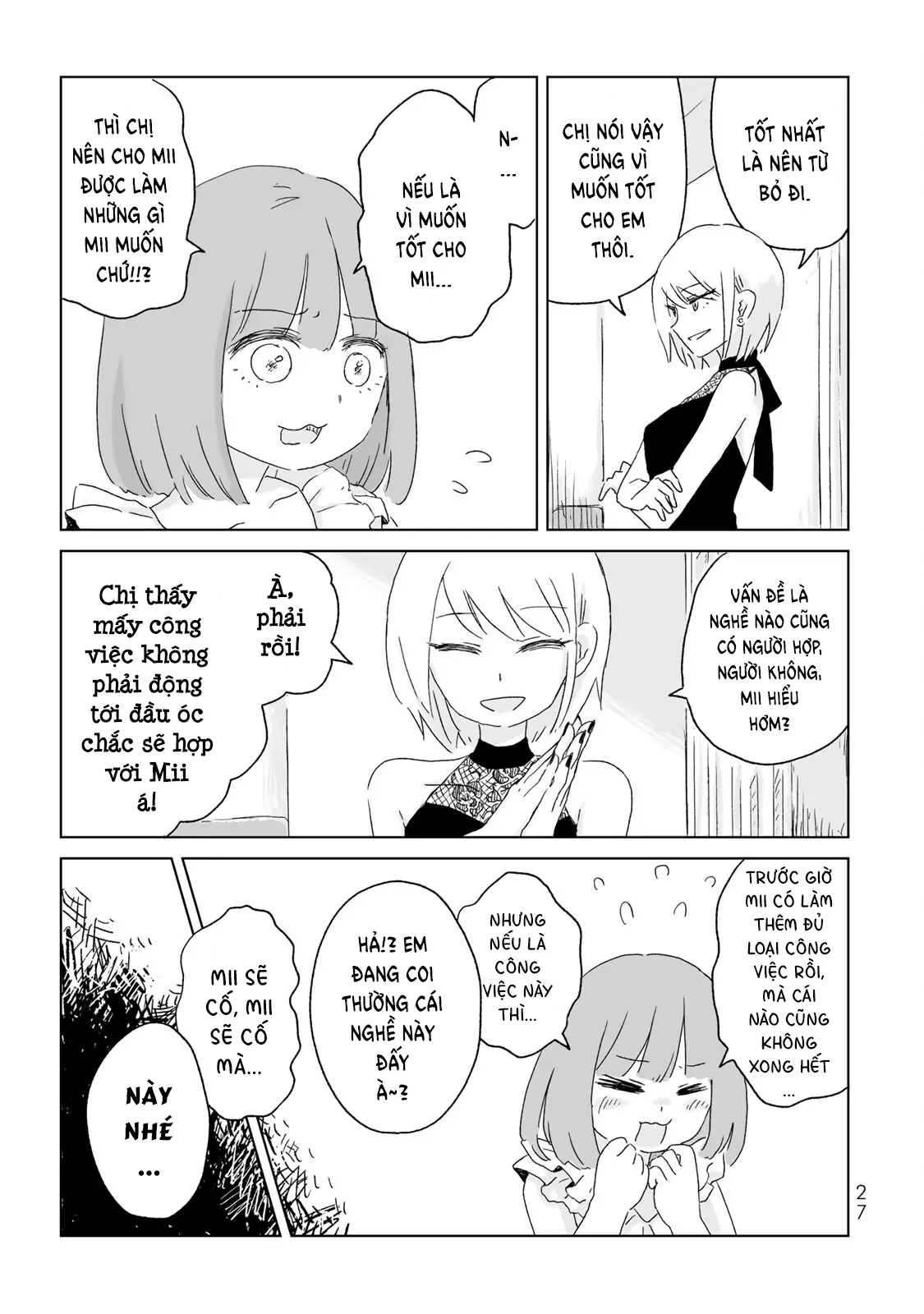 Mii-chan và Yamada-san Chapter 1 - Trang 27