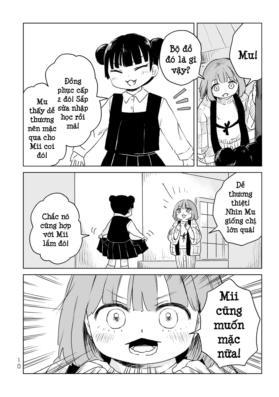 Mii-chan và Yamada-san Chapter 12 - Trang 11