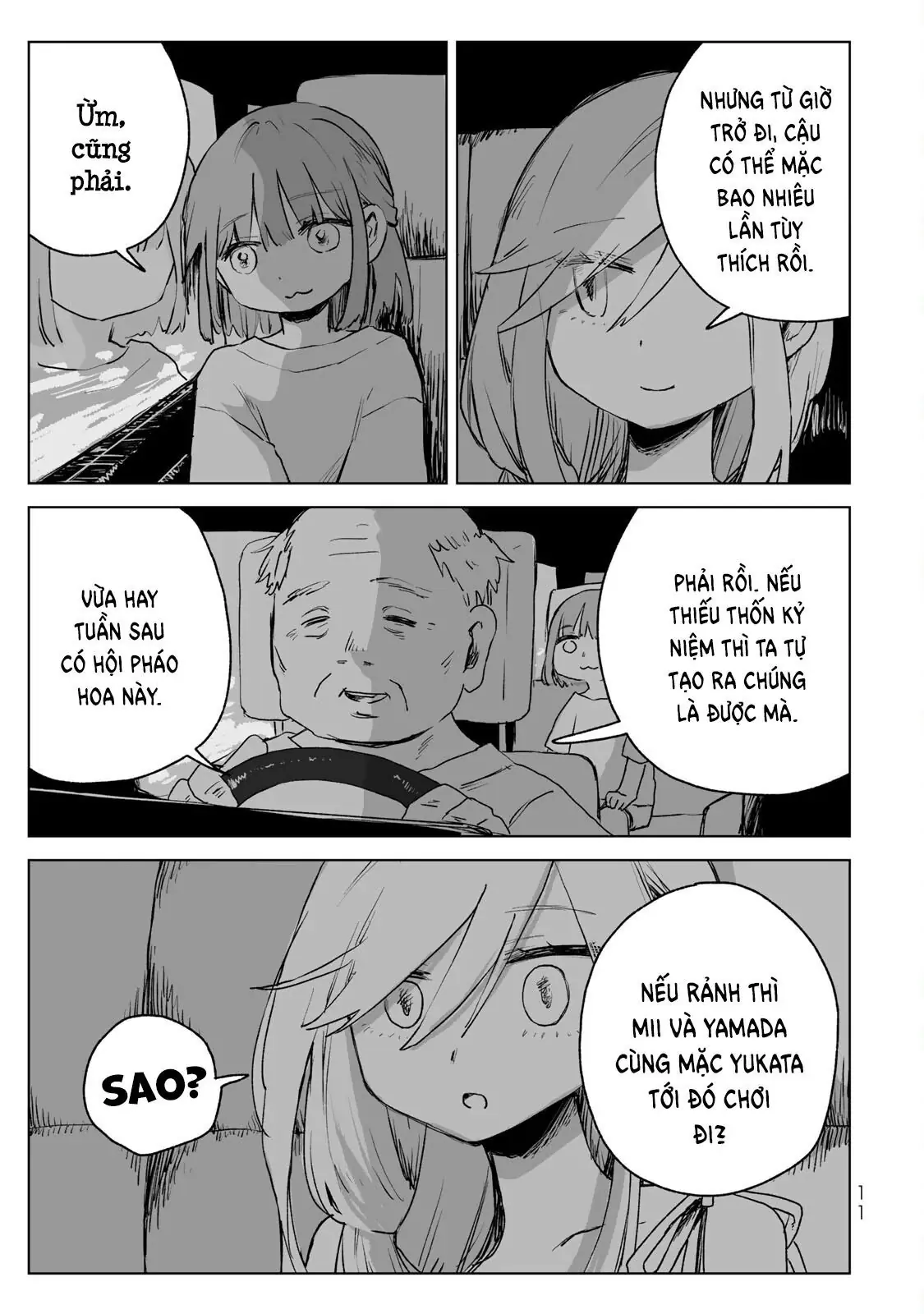 Mii-chan và Yamada-san Chapter 17 - Trang 12