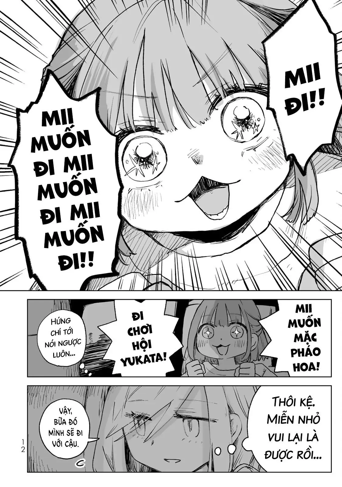 Mii-chan và Yamada-san Chapter 17 - Trang 13