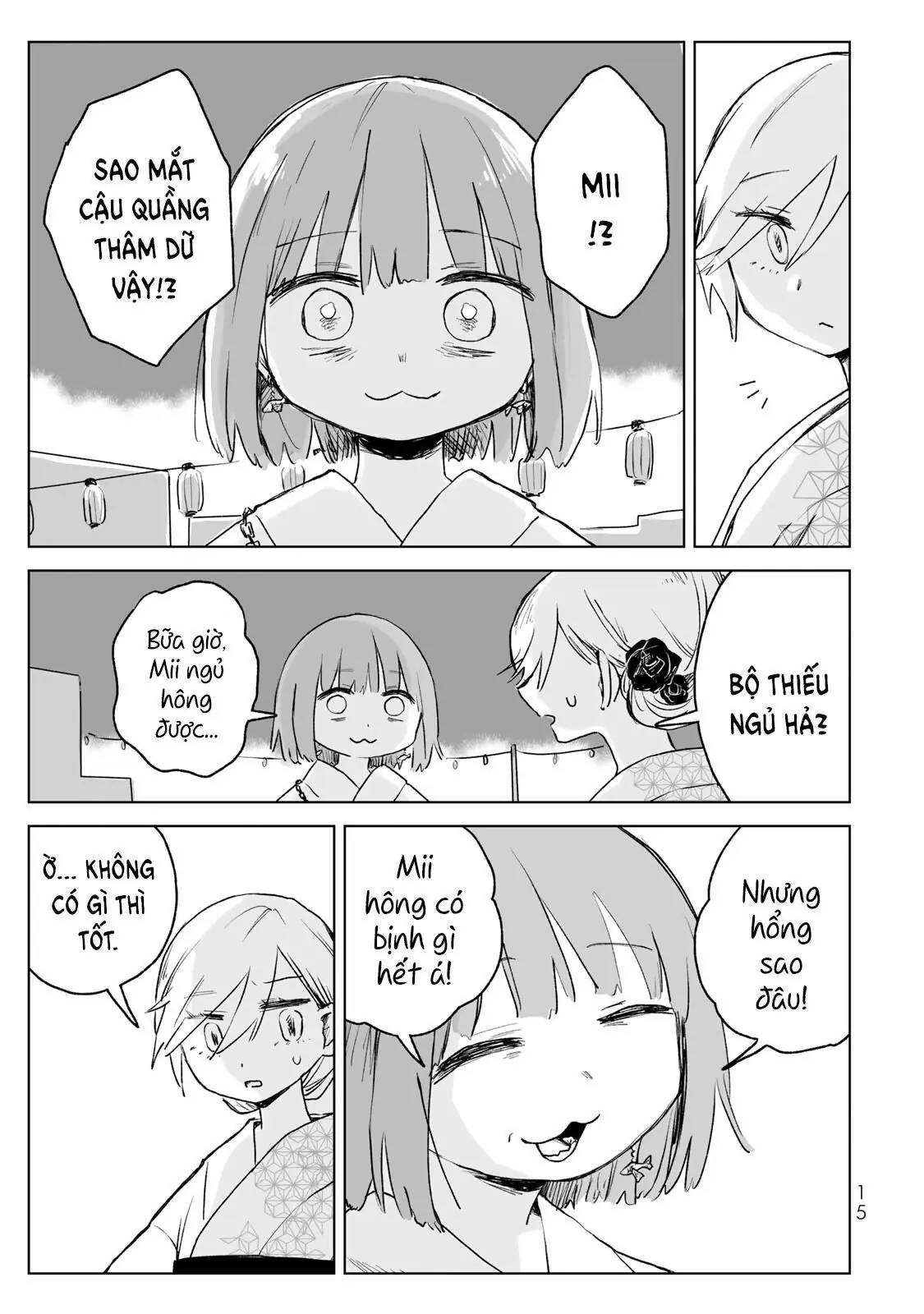 Mii-chan và Yamada-san Chapter 17 - Trang 16