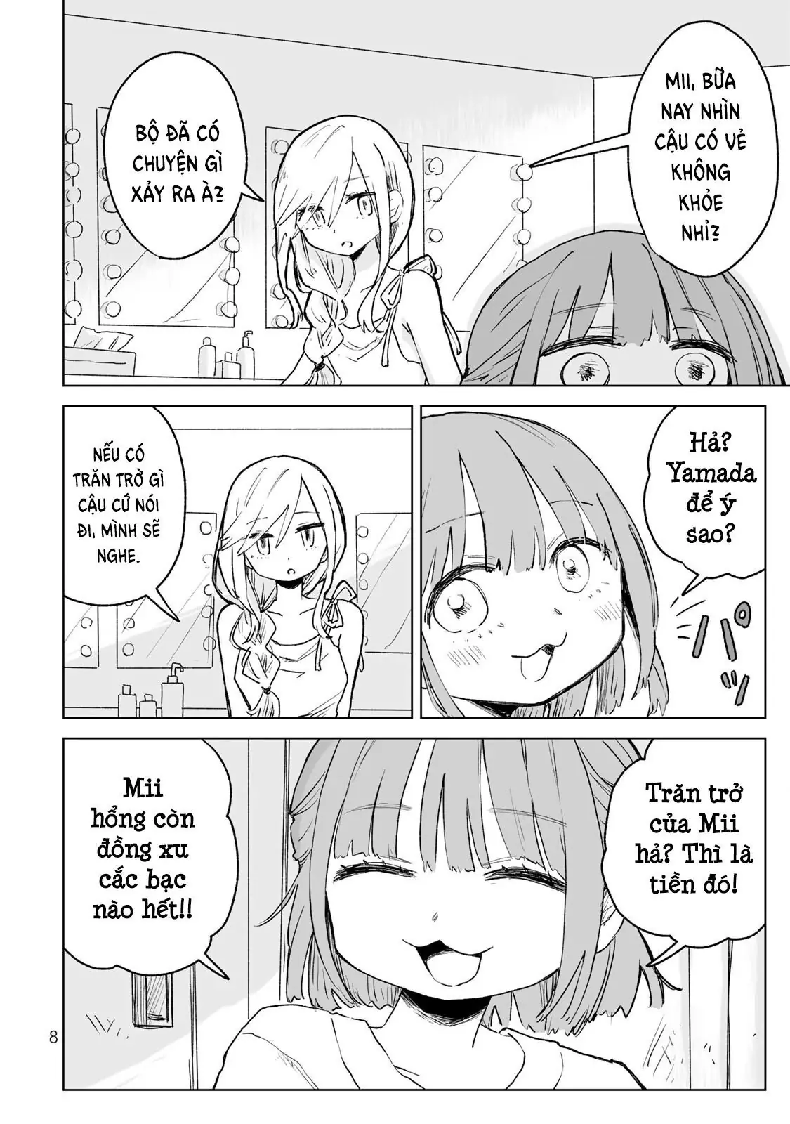 Mii-chan và Yamada-san Chapter 17 - Trang 9