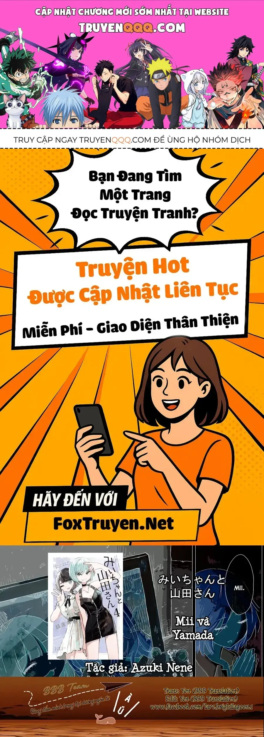 Mii-chan và Yamada-san Chapter 21 - Trang 2