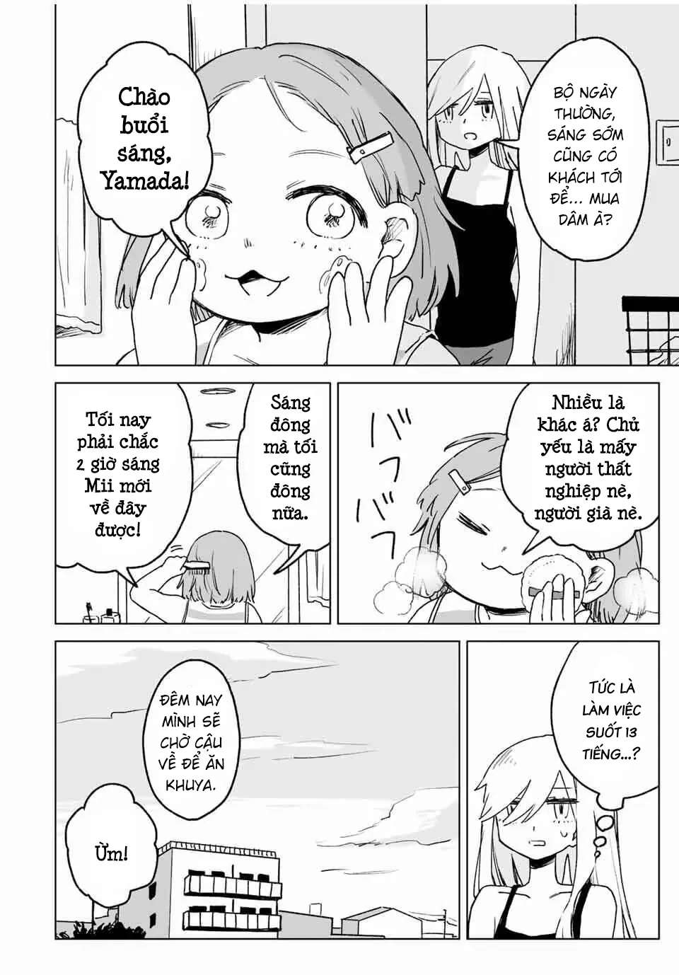 Mii-chan và Yamada-san Chapter 25 - Trang 12