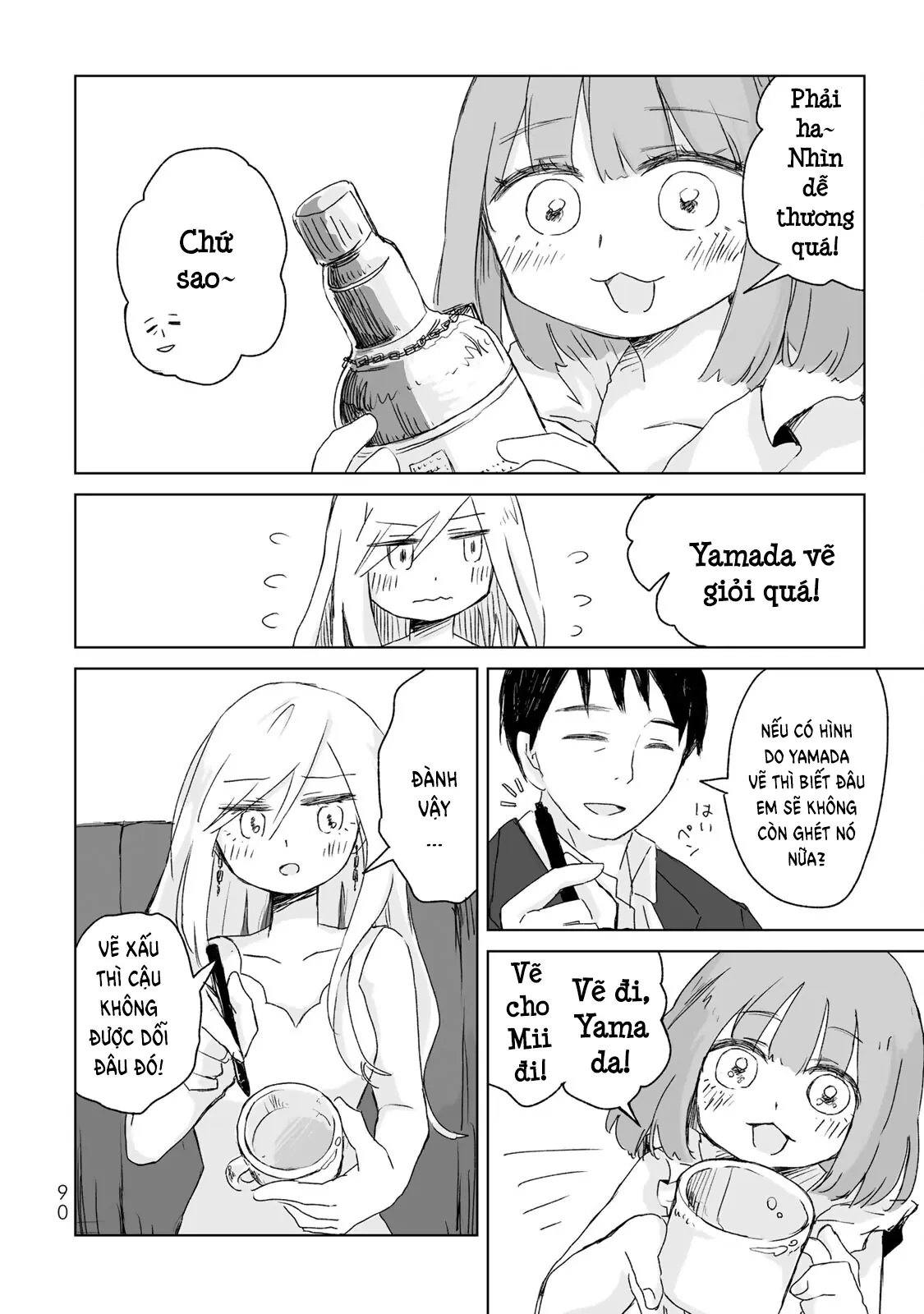 Mii-chan và Yamada-san Chapter 3 - Trang 34