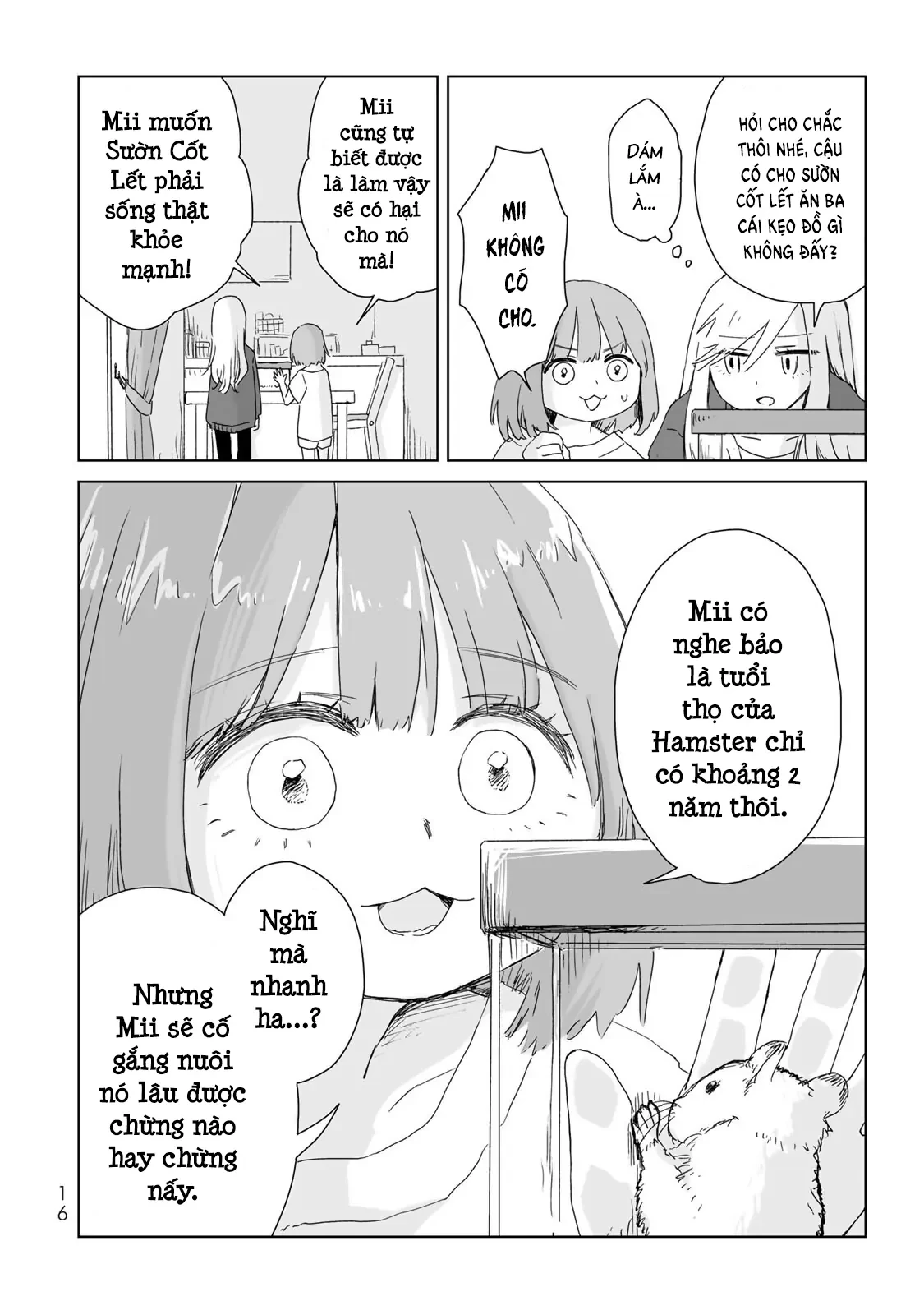 Mii-chan và Yamada-san Chapter 6 - Trang 17