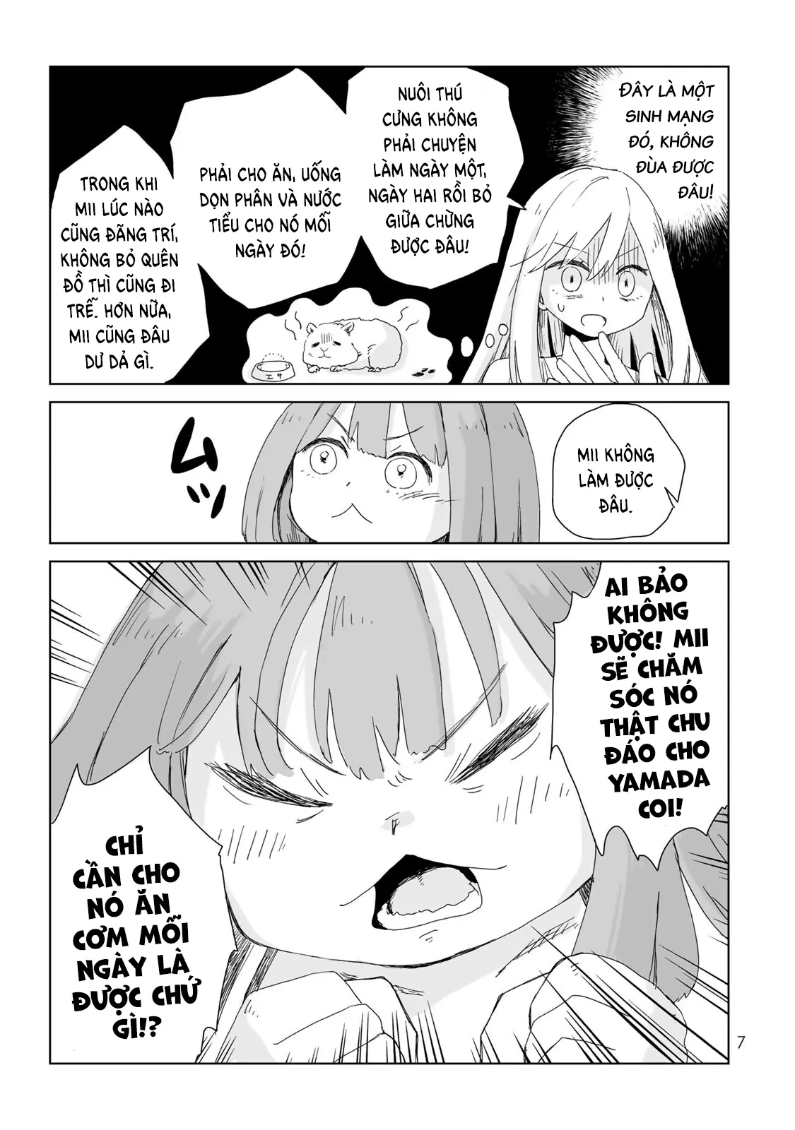 Mii-chan và Yamada-san Chapter 6 - Trang 8
