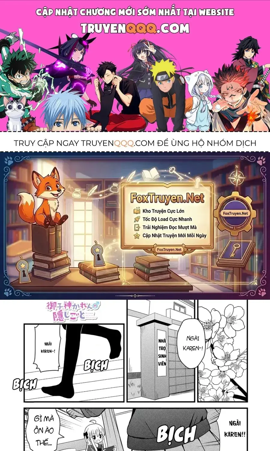 Mikogami Karen No Kakushigoto Chapter 5 - Trang 2