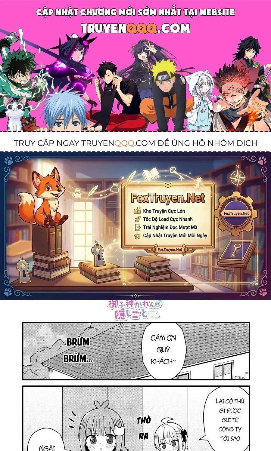 Mikogami Karen No Kakushigoto Chapter 8 - Trang 2