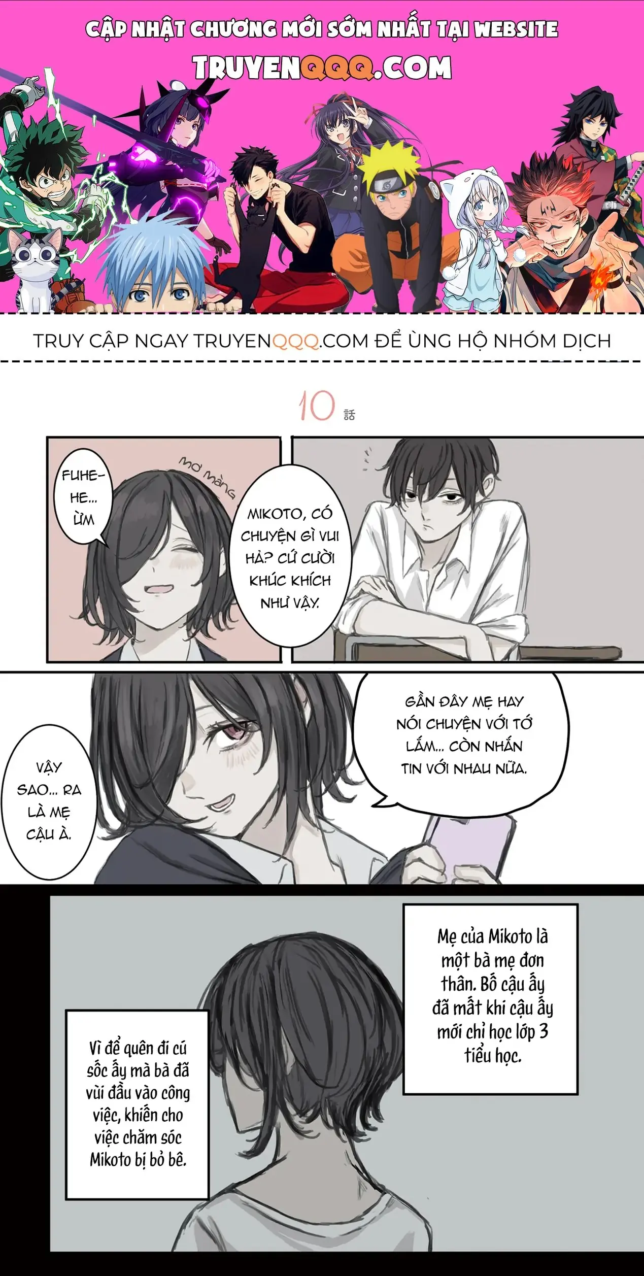 Mikoto-Chan Không Muốn Bị Ghét Chapter 10 - Trang 2