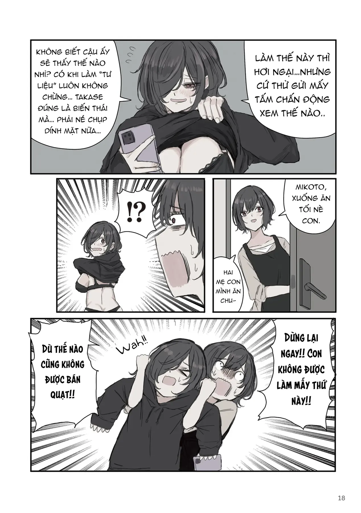 Mikoto-Chan Không Muốn Bị Ghét Chapter 17 - Trang 3