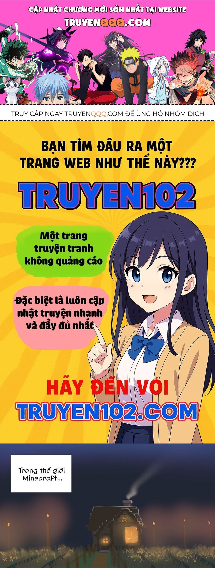 Minecraft - Anime Edition (Doujinshi) Chapter 1 - Trang 1