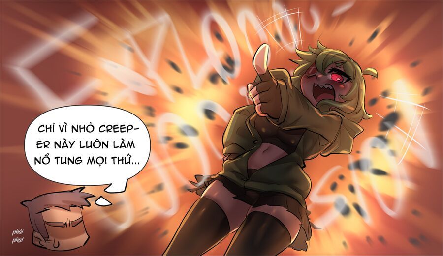 Minecraft - Anime Edition (Doujinshi) Chapter 3 - Trang 4