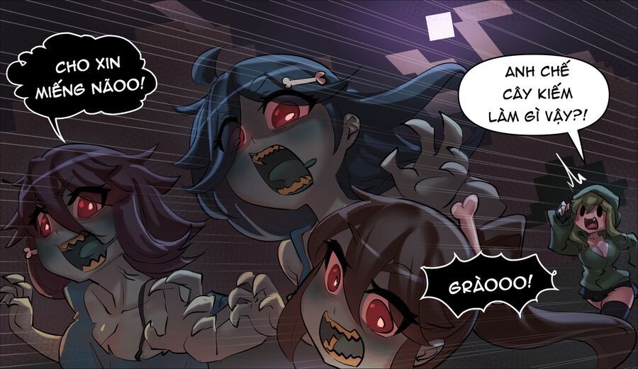 Minecraft - Anime Edition (Doujinshi) Chapter 6 - Trang 9