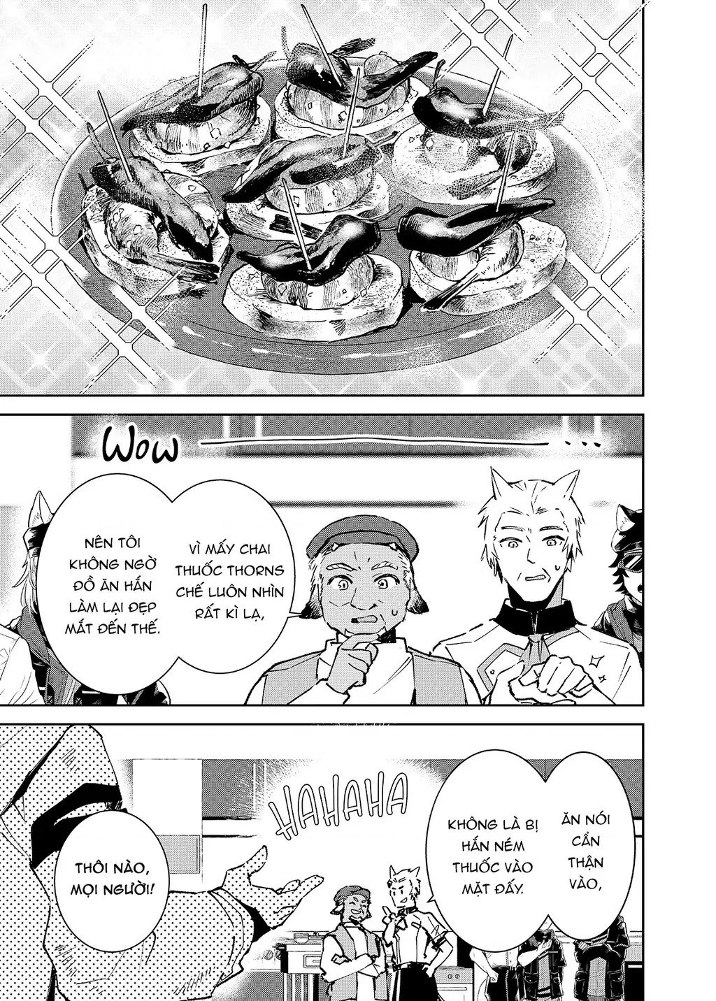Minh Nhật Phương Chu: Góc Bếp Rhodes Island Chapter 10 - Trang 4