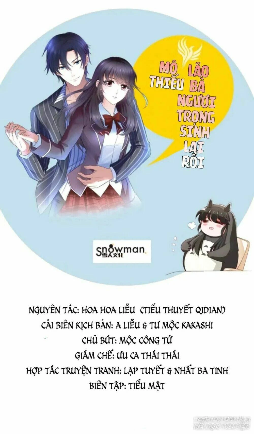 Mộ Thiếu, Lão Bà Ngươi Trọng Sinh Lại Rồi! Chapter 3 - Trang 3