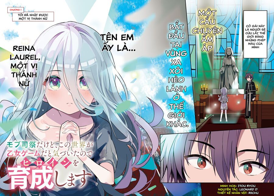 Mob Shisai Dakedo, Kono Sekai Ga Otome Game Dato Kizuita Node Heroine O Ikusei Shimasu Chapter 1 - Trang 2