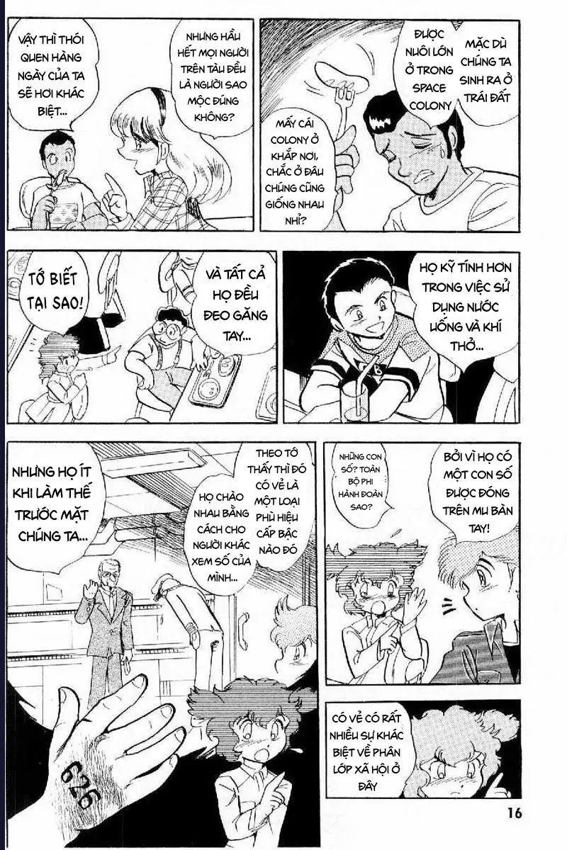 Mobile Suit Crossbone Gundam Chapter 1 - Trang 15