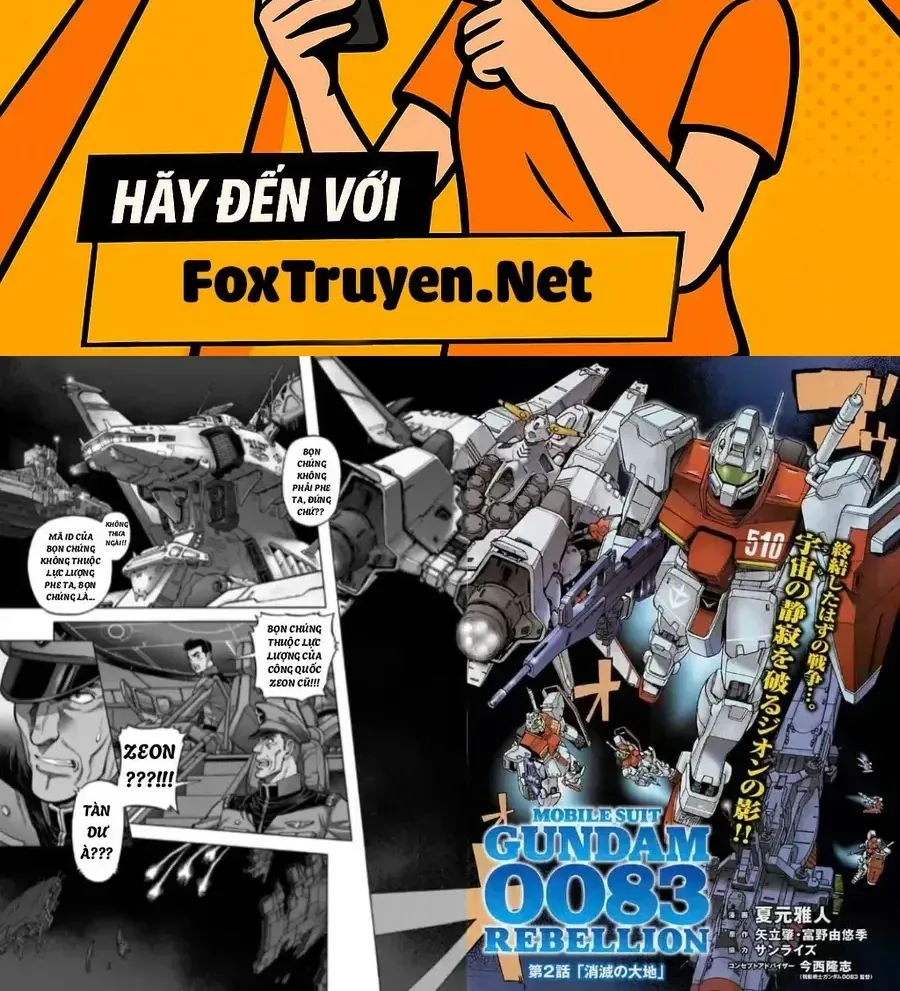 Mobile Suit Gundam 0083: Rebellion Chapter 2 - Trang 3