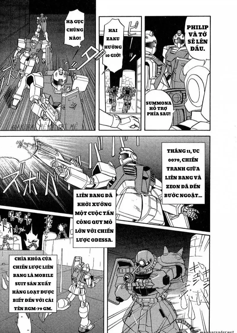 Mobile Suit Gundam: Blue Destiny Chapter 1 - Trang 12