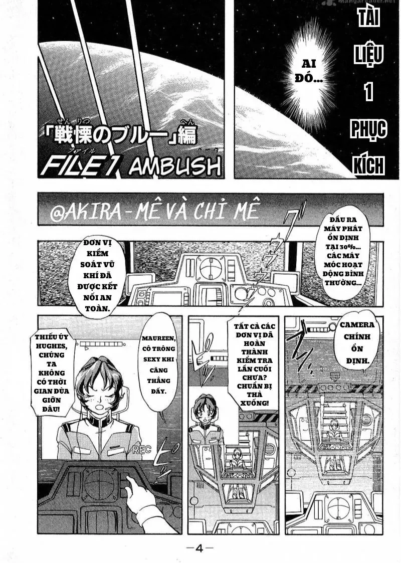 Mobile Suit Gundam: Blue Destiny Chapter 1 - Trang 3