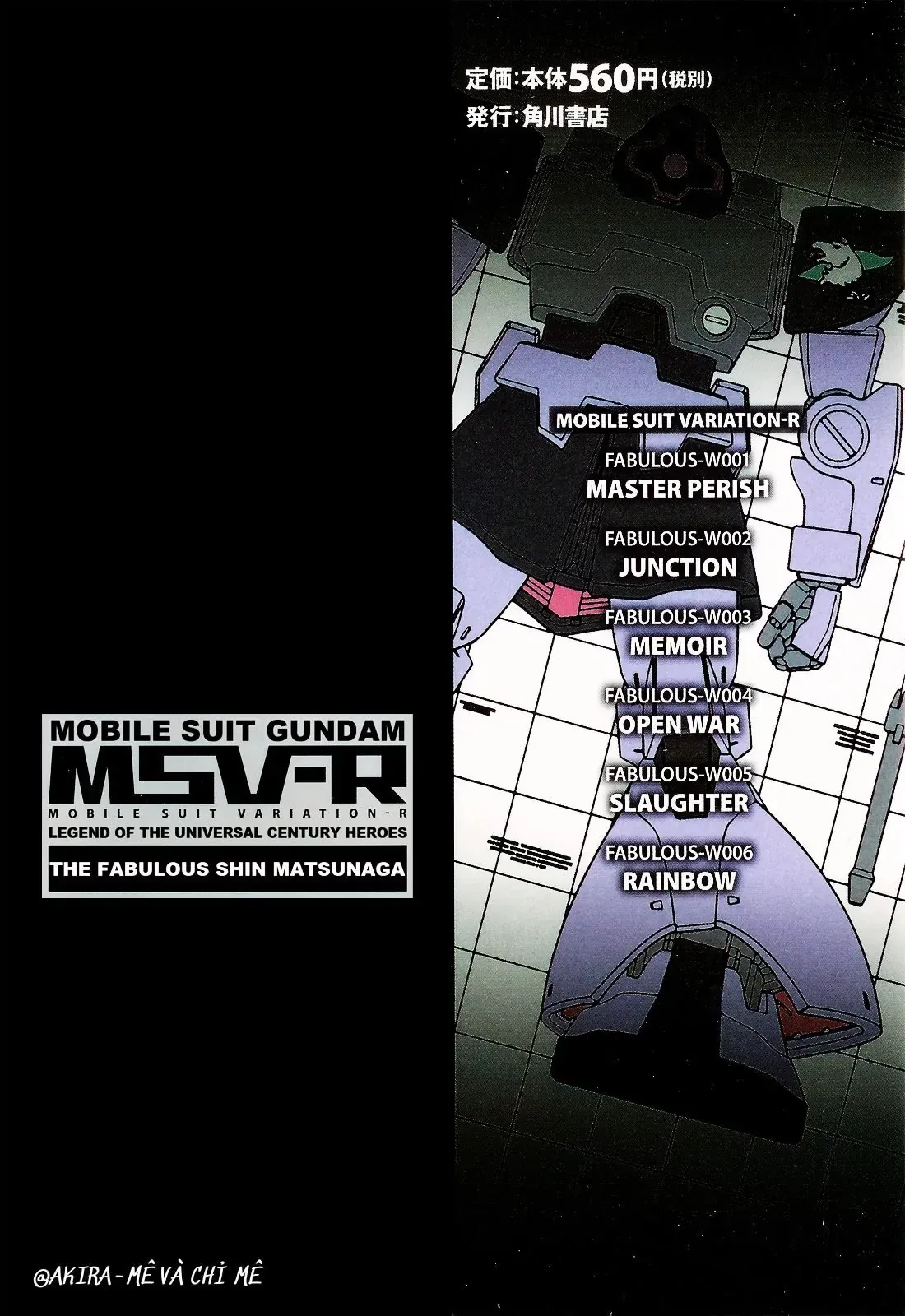 Mobile Suit Gundam Msv-R Legend Of The Universal Century Heroes: The Fabulous Shin Matsunaga Chapter 1 - Trang 3