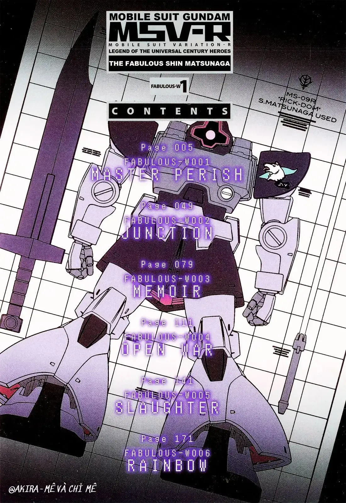 Mobile Suit Gundam Msv-R Legend Of The Universal Century Heroes: The Fabulous Shin Matsunaga Chapter 1 - Trang 6