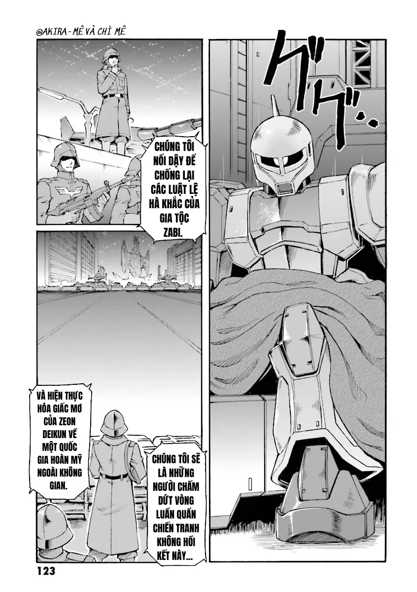 Mobile Suit Gundam Msv-R Legend Of The Universal Century Heroes: The Fabulous Shin Matsunaga Chapter 11 - Trang 9