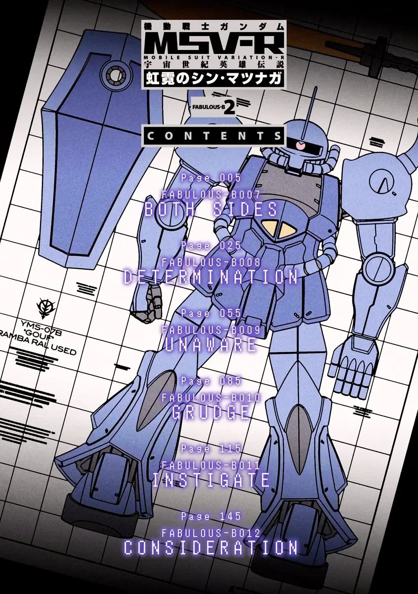 Mobile Suit Gundam Msv-R Legend Of The Universal Century Heroes: The Fabulous Shin Matsunaga Chapter 7 - Trang 4
