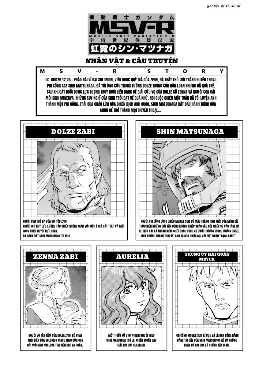 Mobile Suit Gundam Msv-R Legend Of The Universal Century Heroes: The Fabulous Shin Matsunaga Chapter 7 - Trang 6