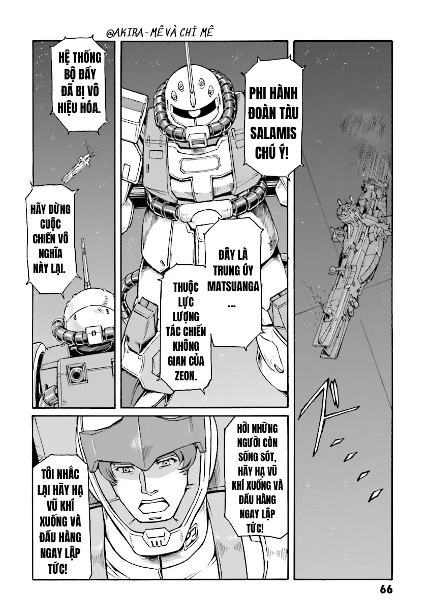 Mobile Suit Gundam Msv-R Legend Of The Universal Century Heroes: The Fabulous Shin Matsunaga Chapter 9 - Trang 13