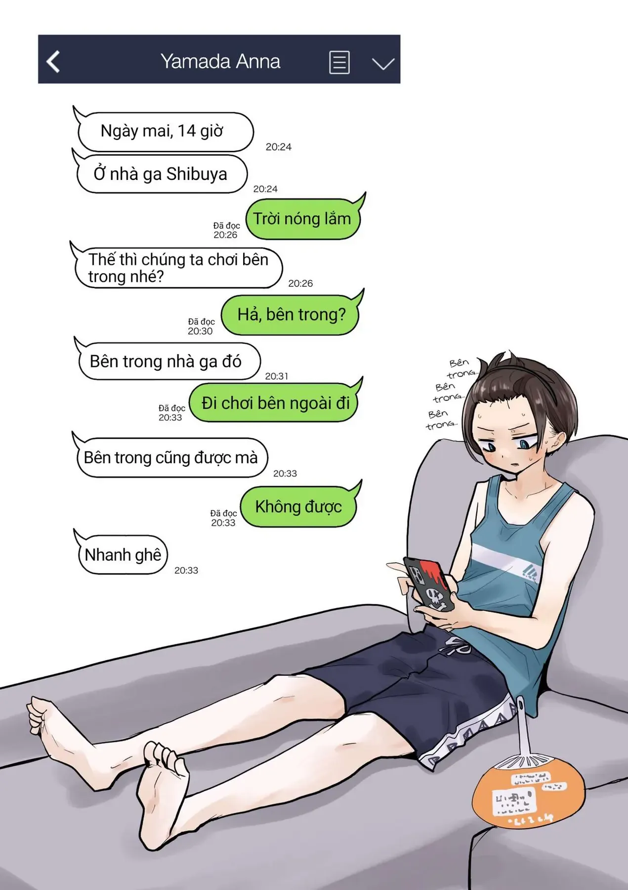 Mối Nguy Trong Trái Tim Tôi Chapter 100.2 - Trang 3