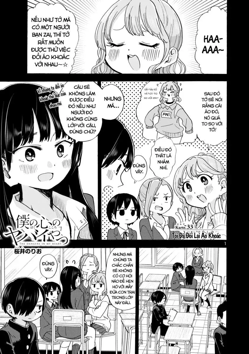 Mối Nguy Trong Trái Tim Tôi Chapter 33 - Trang 4