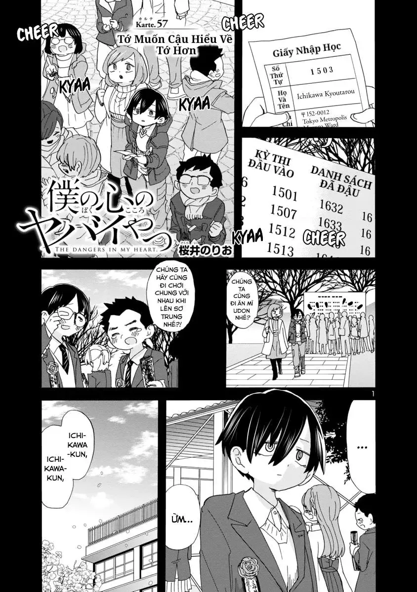 Mối Nguy Trong Trái Tim Tôi Chapter 57 - Trang 4
