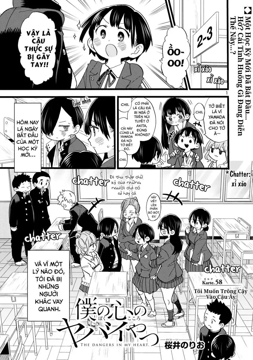 Mối Nguy Trong Trái Tim Tôi Chapter 58 - Trang 4
