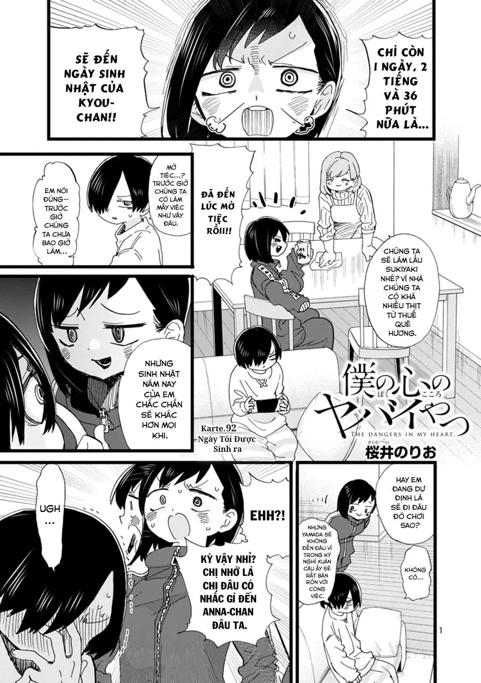 Mối Nguy Trong Trái Tim Tôi Chapter 92 - Trang 4