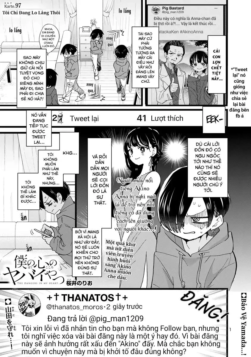 Mối Nguy Trong Trái Tim Tôi Chapter 97 - Trang 3