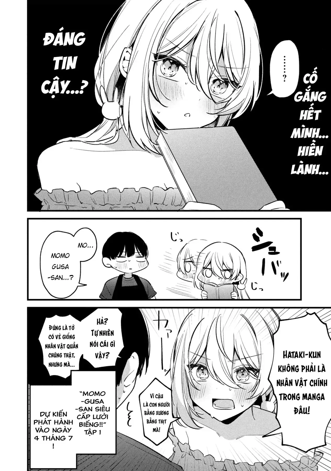 Momogusa-San Cậu Lười Quá Đi Mất!! Chapter 14.2 - Trang 6