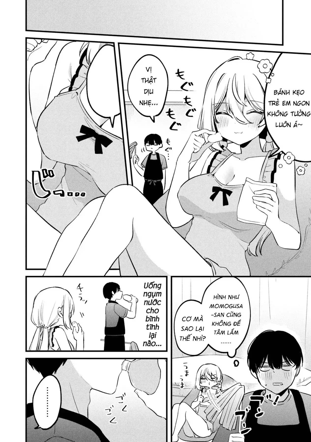 Momogusa-San Cậu Lười Quá Đi Mất!! Chapter 20 - Trang 12