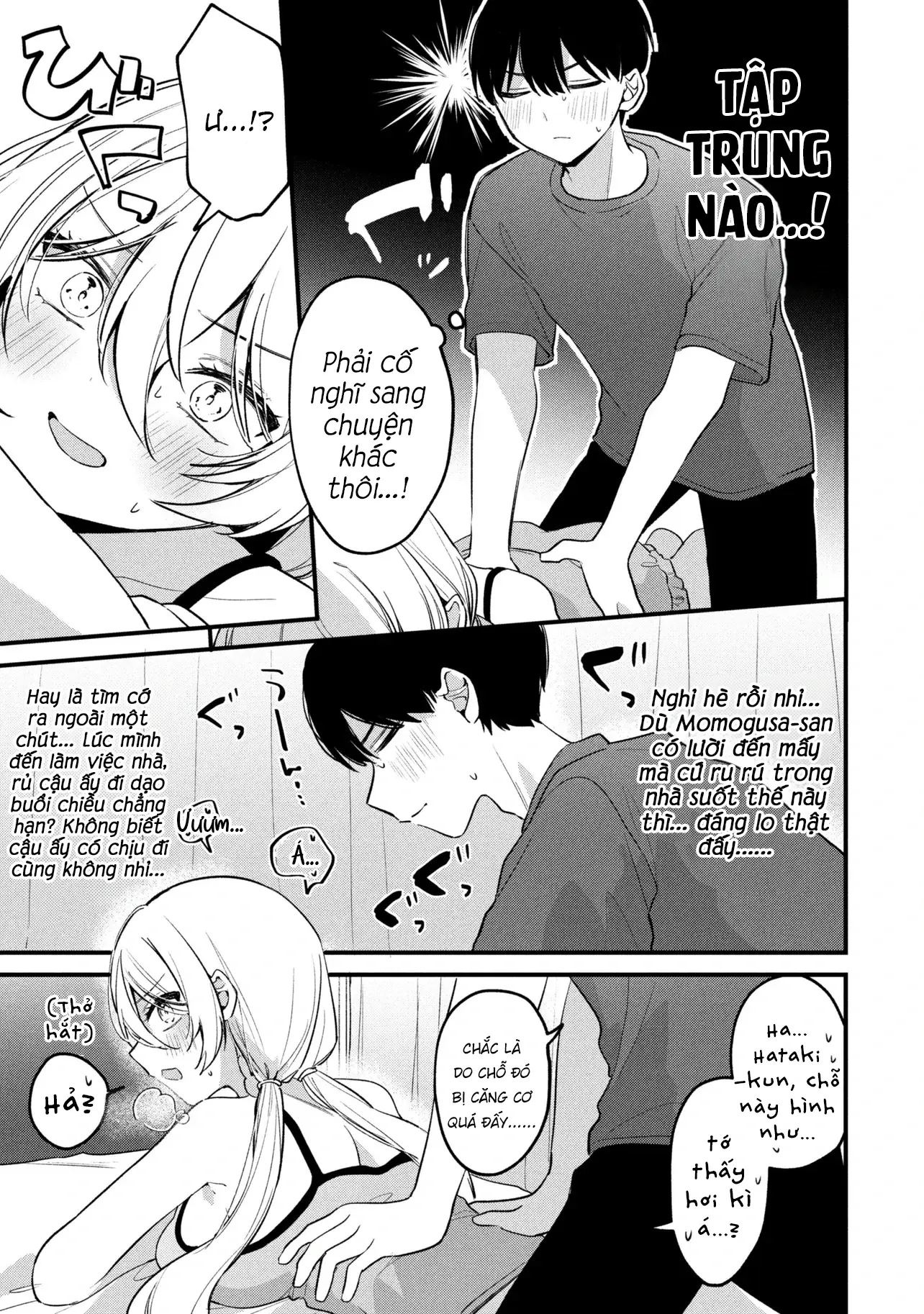 Momogusa-San Cậu Lười Quá Đi Mất!! Chapter 22 - Trang 11
