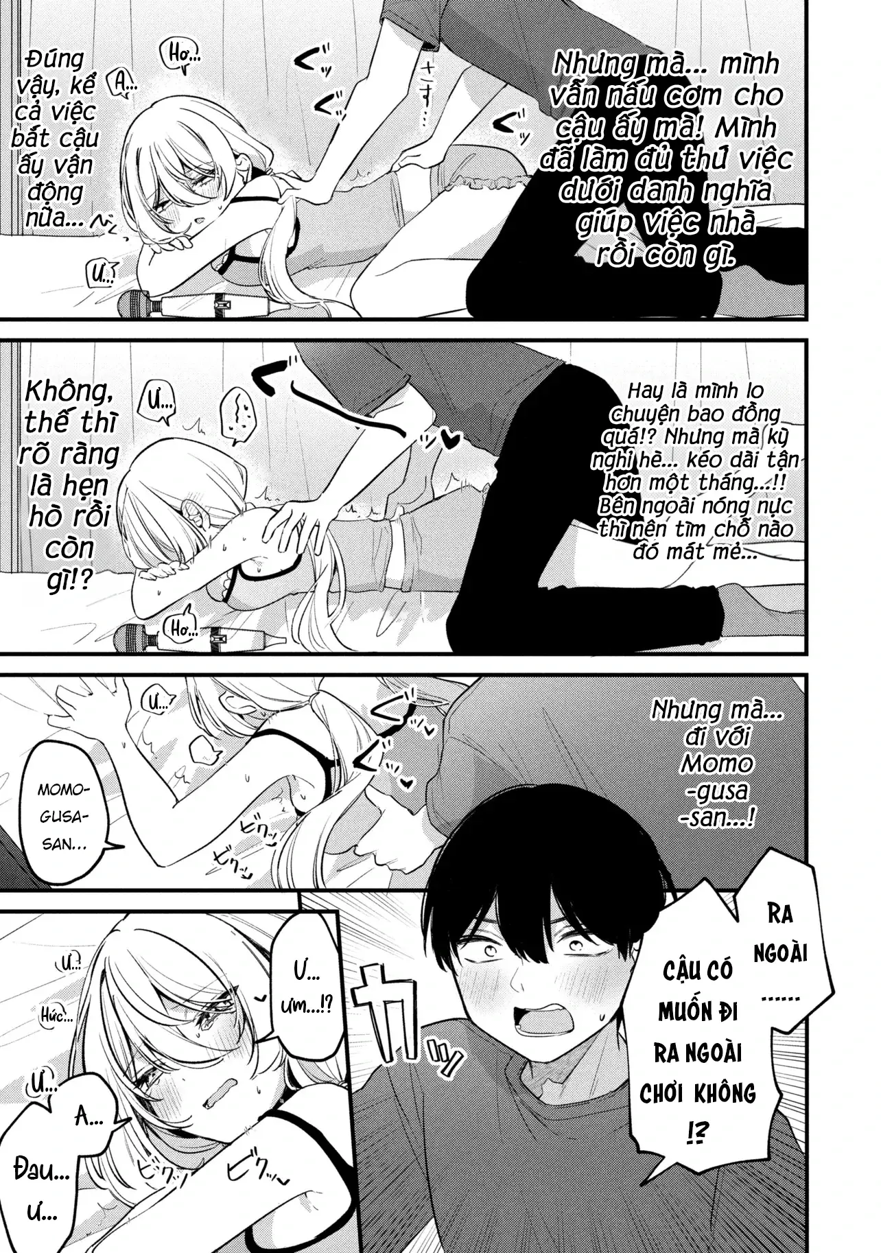 Momogusa-San Cậu Lười Quá Đi Mất!! Chapter 22 - Trang 13