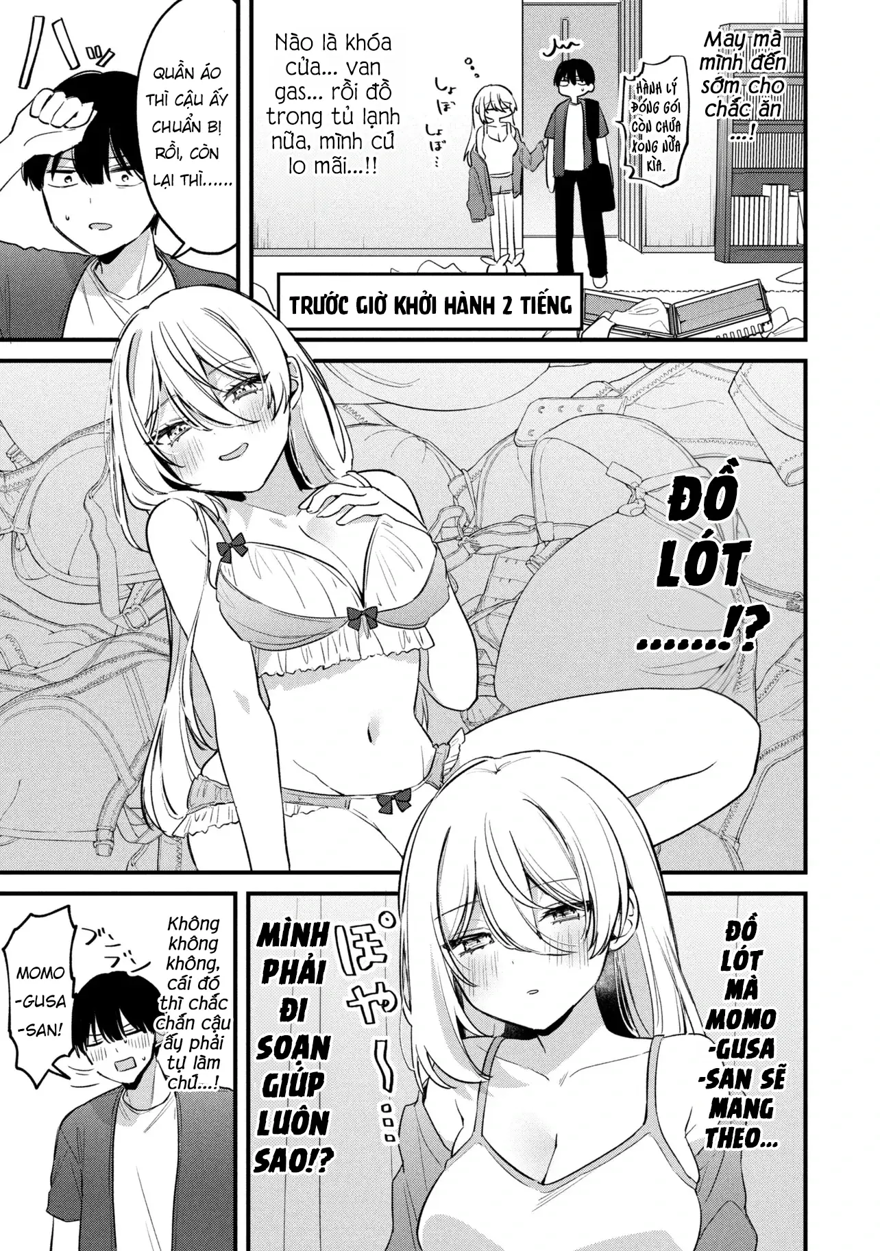 Momogusa-San Cậu Lười Quá Đi Mất!! Chapter 23 - Trang 5