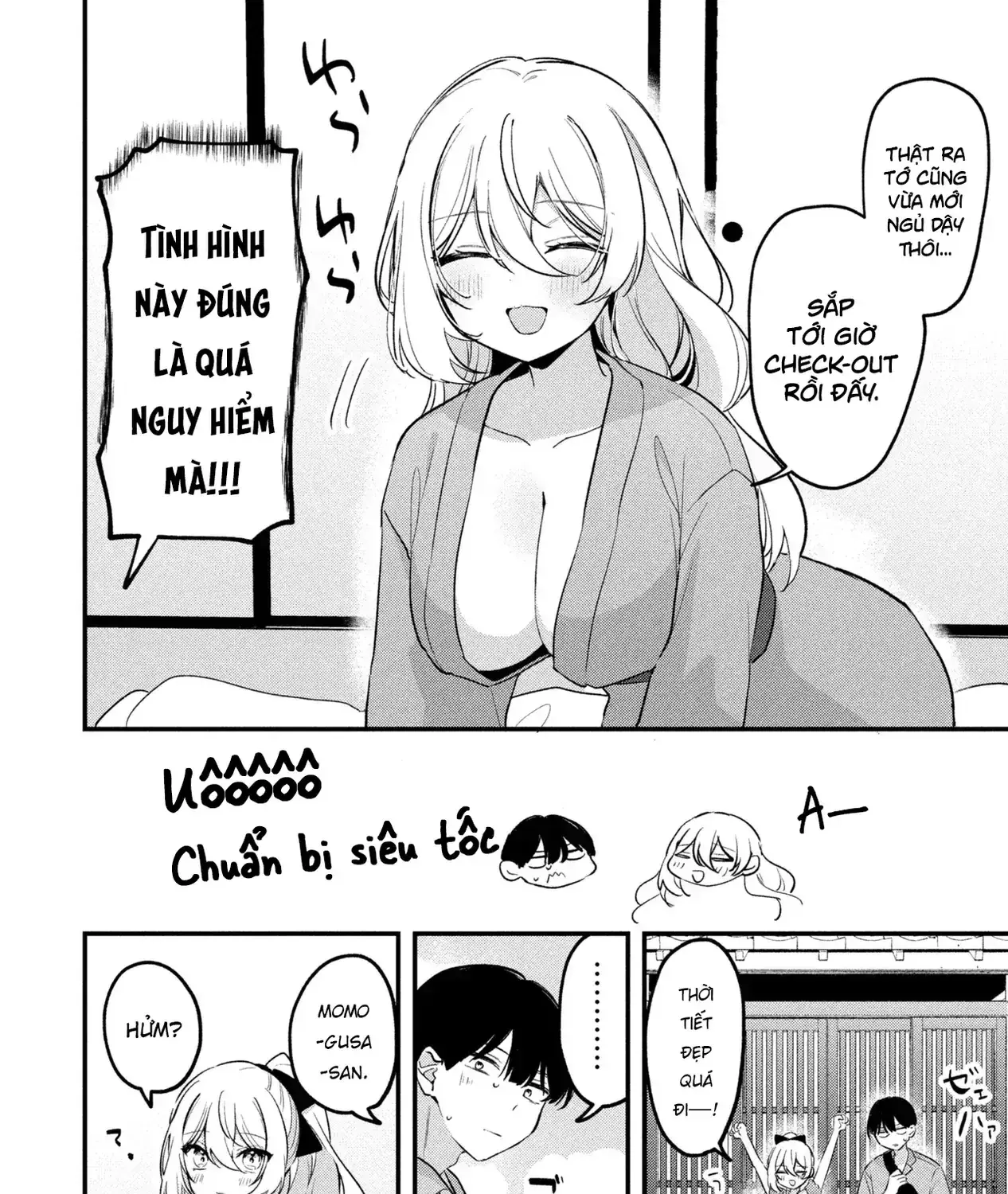 Momogusa-San Cậu Lười Quá Đi Mất!! Chapter 27 - Trang 11