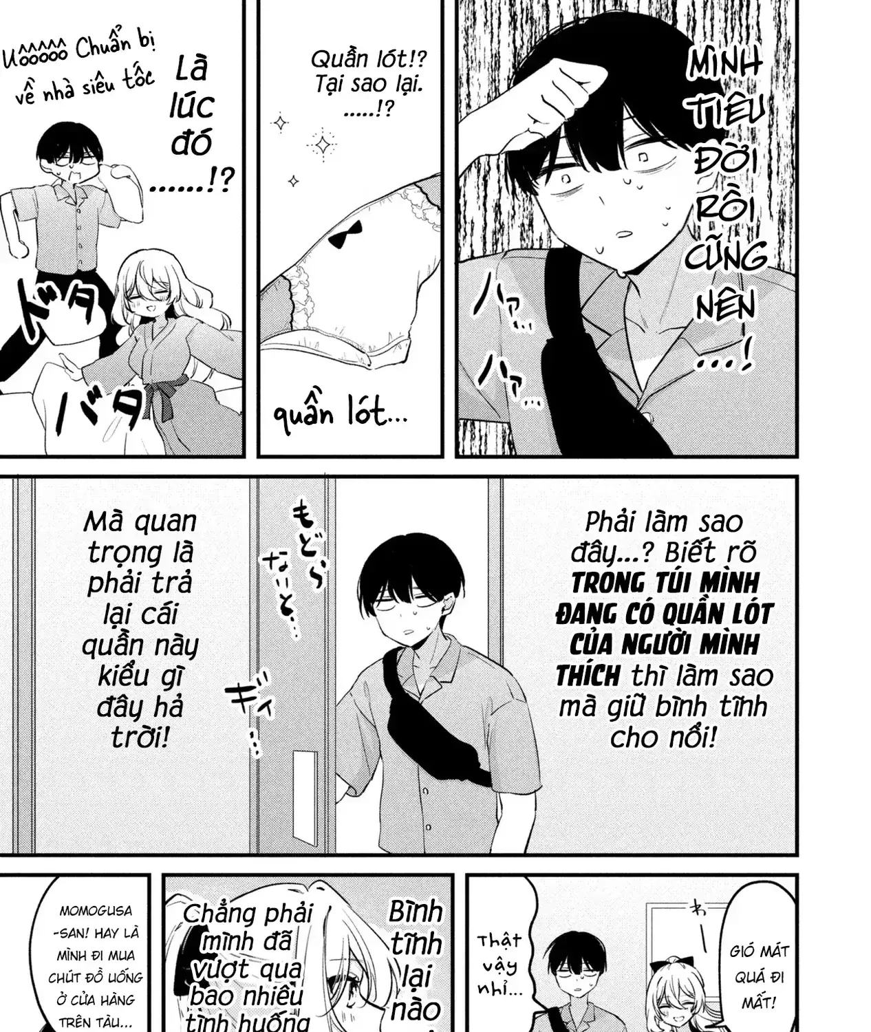 Momogusa-San Cậu Lười Quá Đi Mất!! Chapter 27 - Trang 21