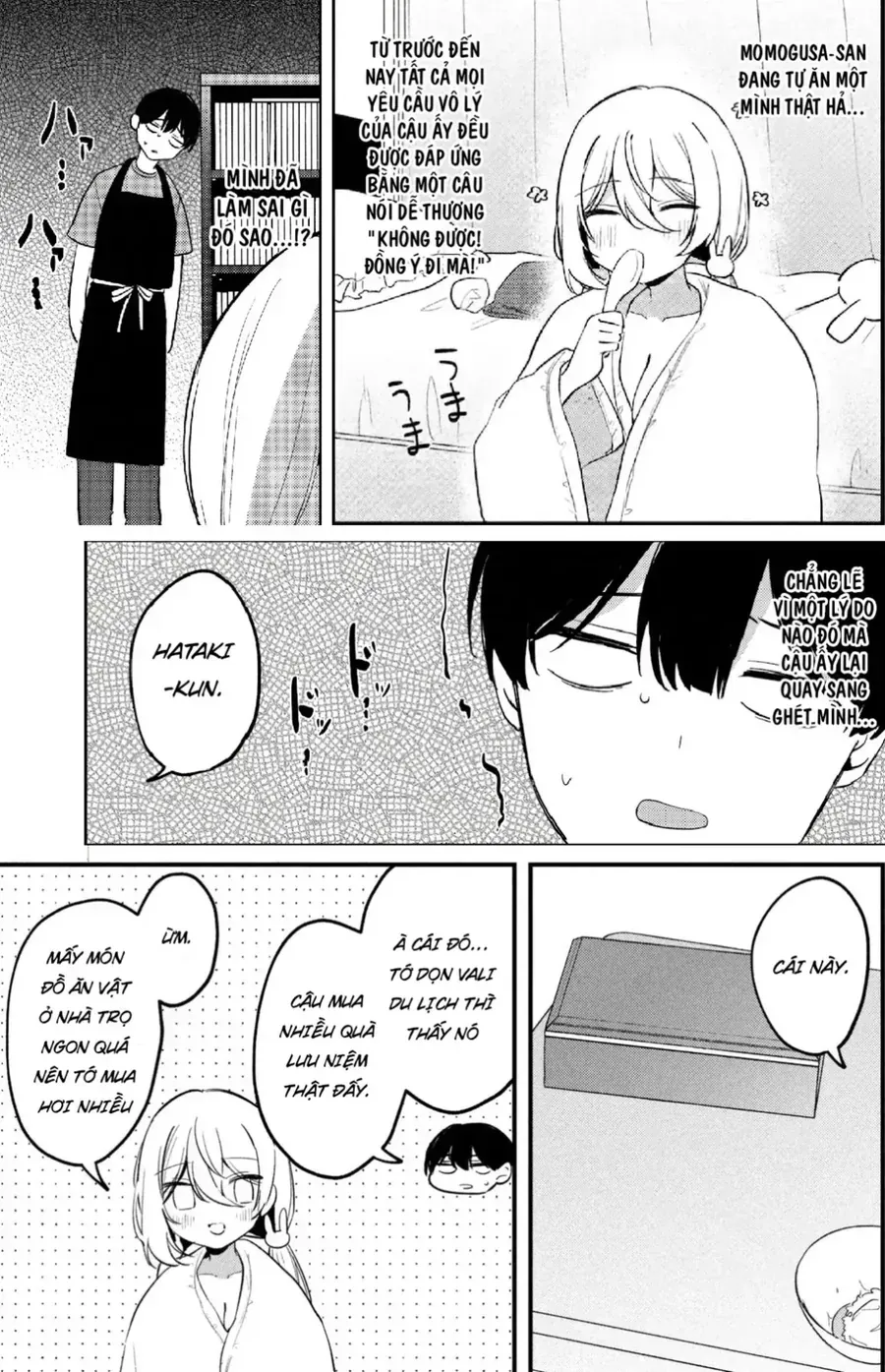 Momogusa-San Cậu Lười Quá Đi Mất!! Chapter 28 - Trang 12