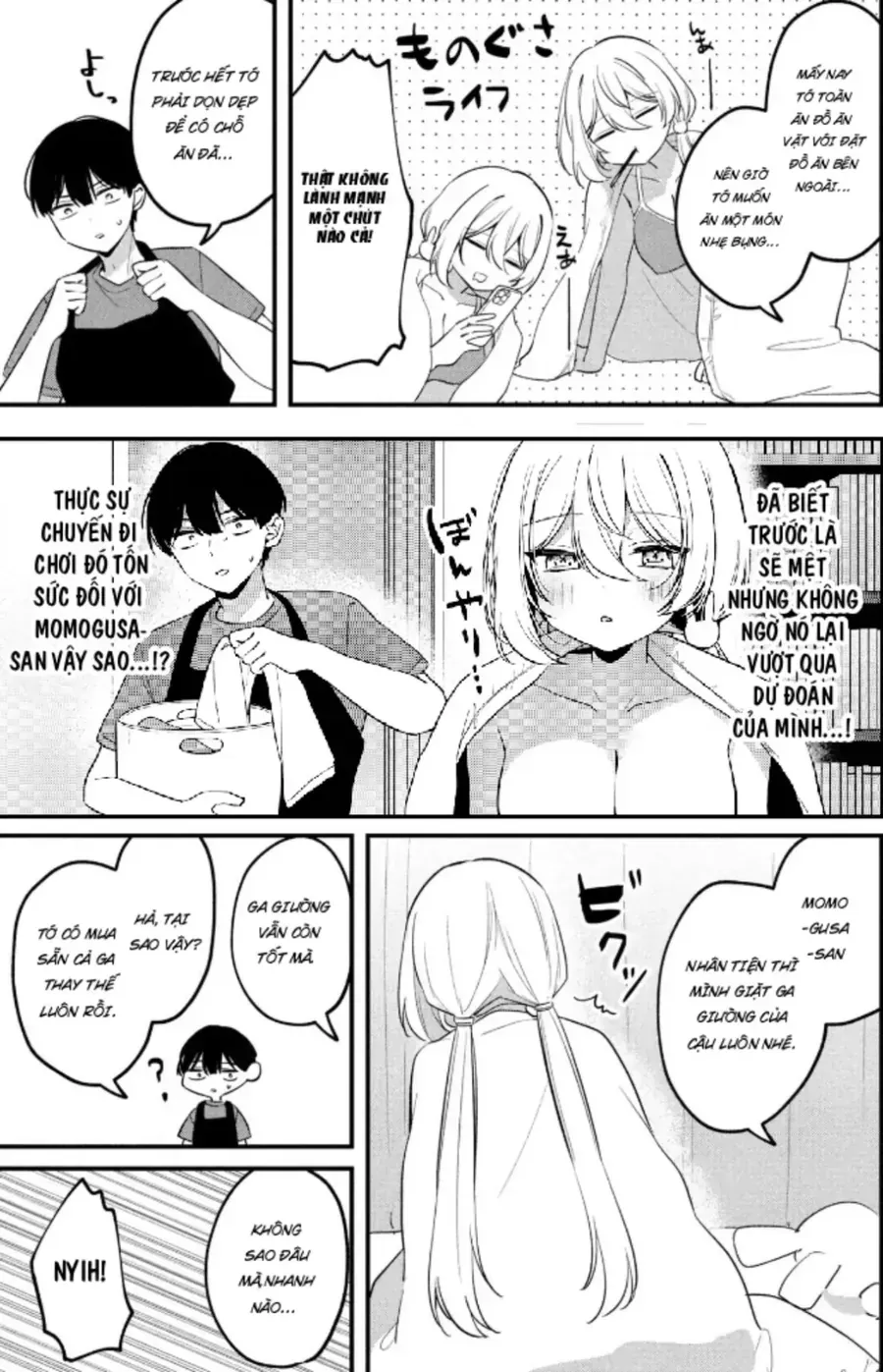 Momogusa-San Cậu Lười Quá Đi Mất!! Chapter 28 - Trang 8