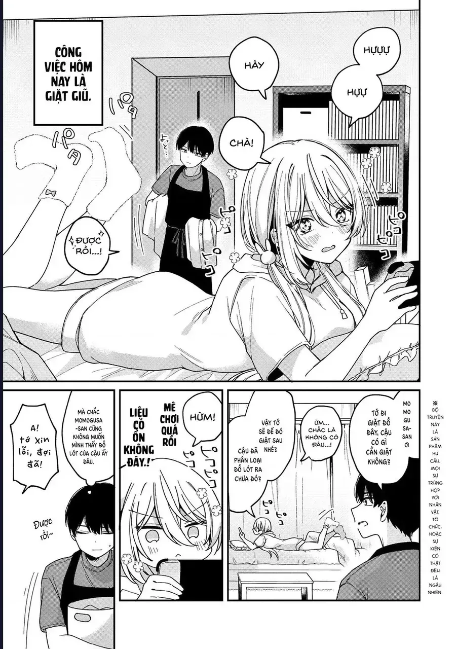 Momogusa-San Cậu Lười Quá Đi Mất!! Chapter 4 - Trang 5