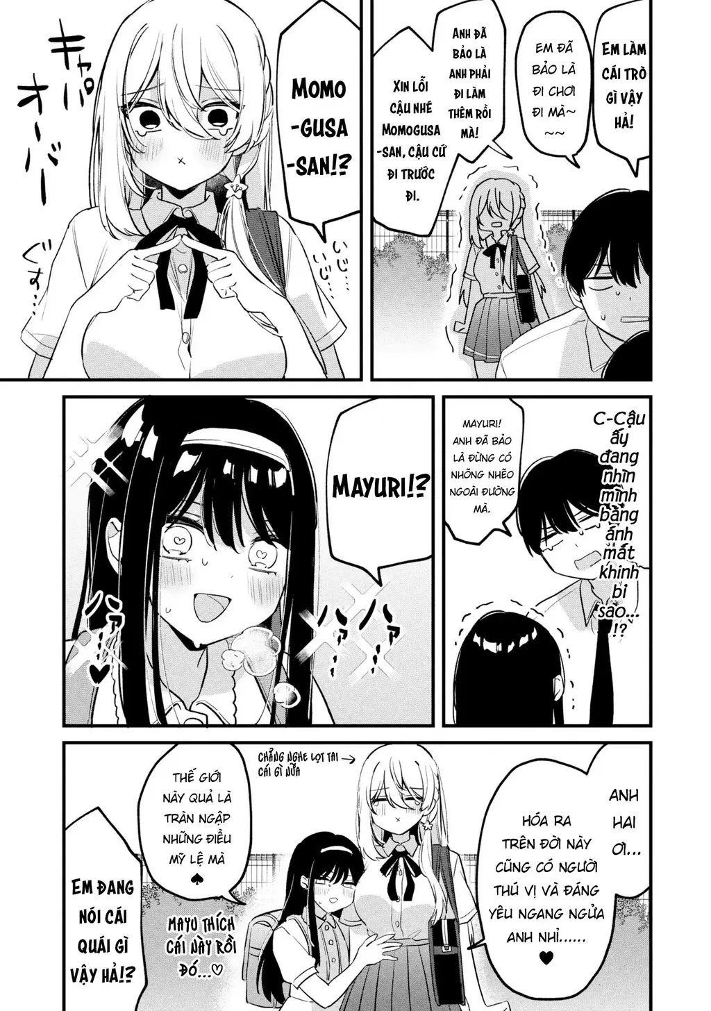 Momogusa-san ga Momogusa Sugiru!! Chapter 18 - Trang 11