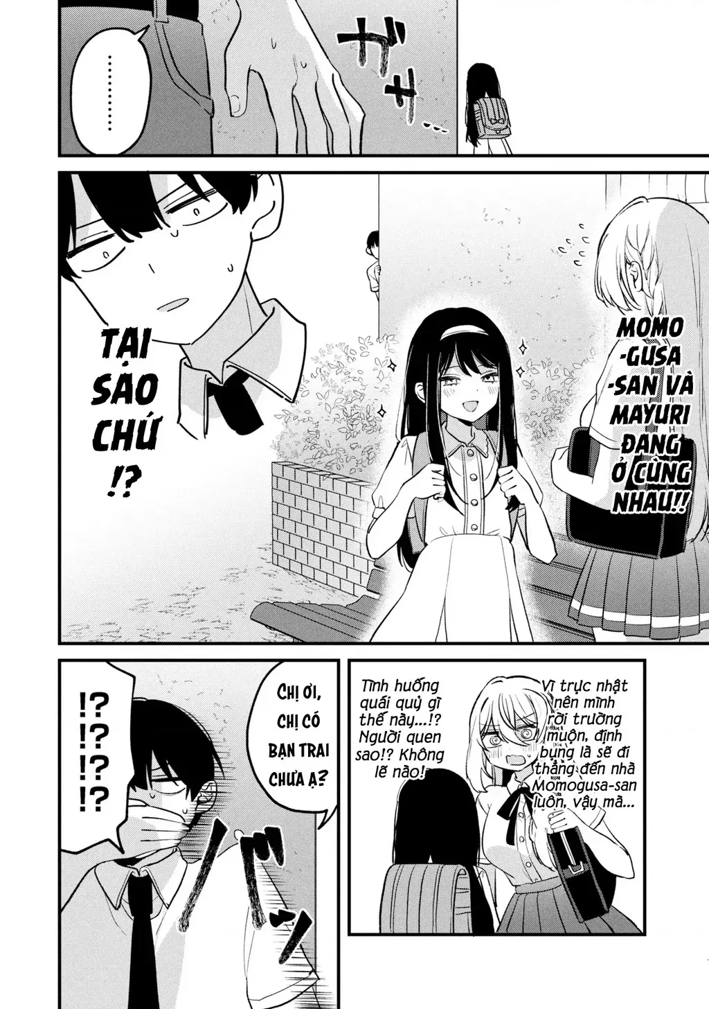 Momogusa-san ga Momogusa Sugiru!! Chapter 18 - Trang 8