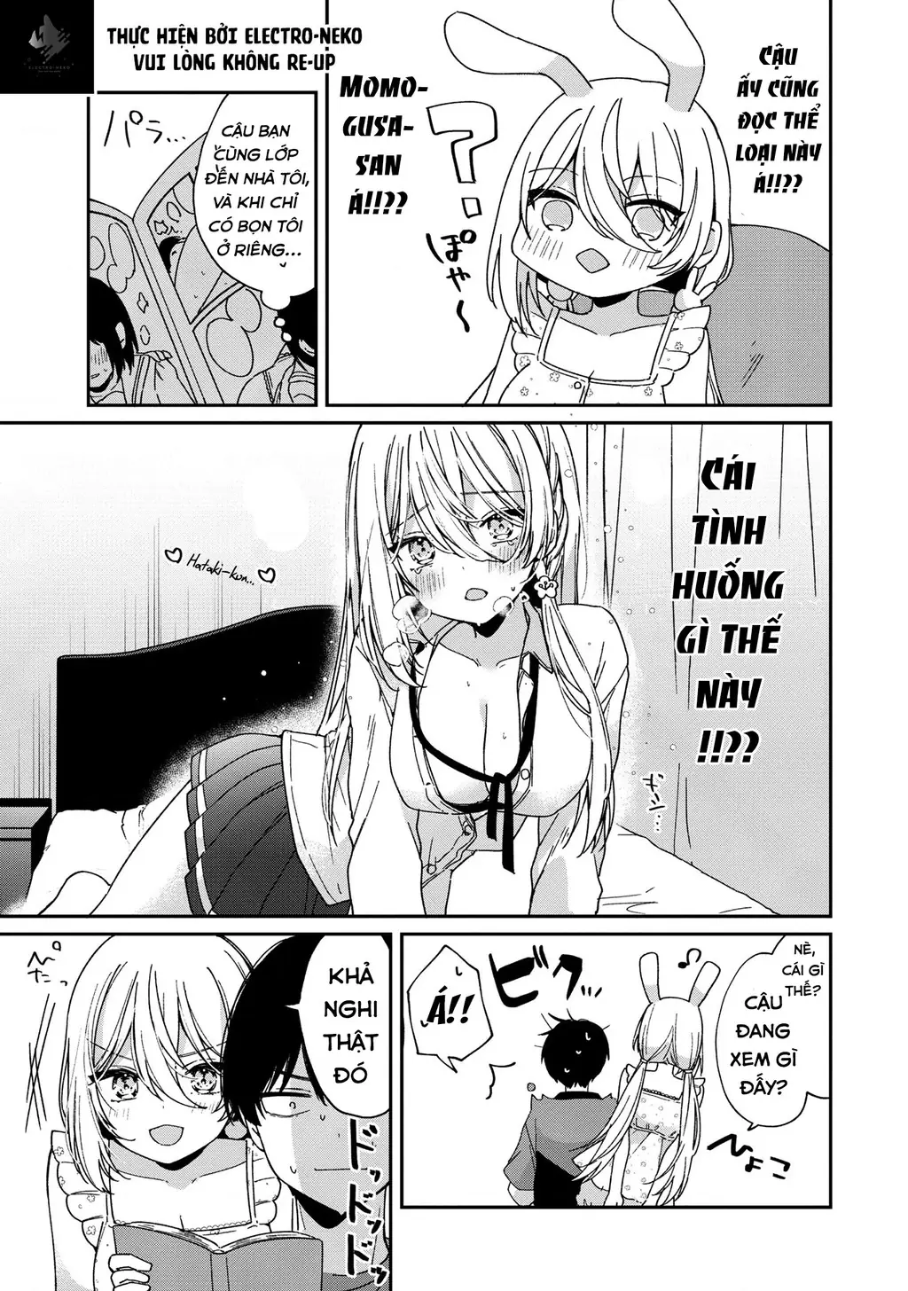 Momogusa-san ga Momogusa Sugiru!! Chapter 3 - Trang 9